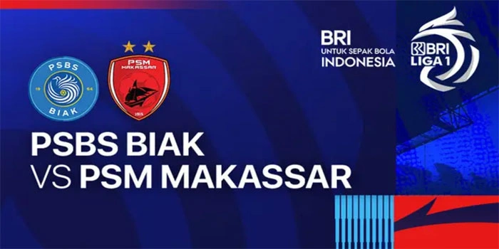 BRI Liga 1 – Bermain di Kandang PSBS Biak, PSM Makassar Berhasil Raih Kemenangan!