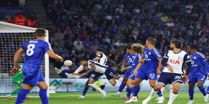 Hasil Pertandingan Liga Inggris Leicester VS Totenham 1-1