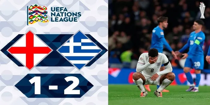 Inggris Menelan Kekalahan Menyakitkan dari Yunani Di UEFA Nations League